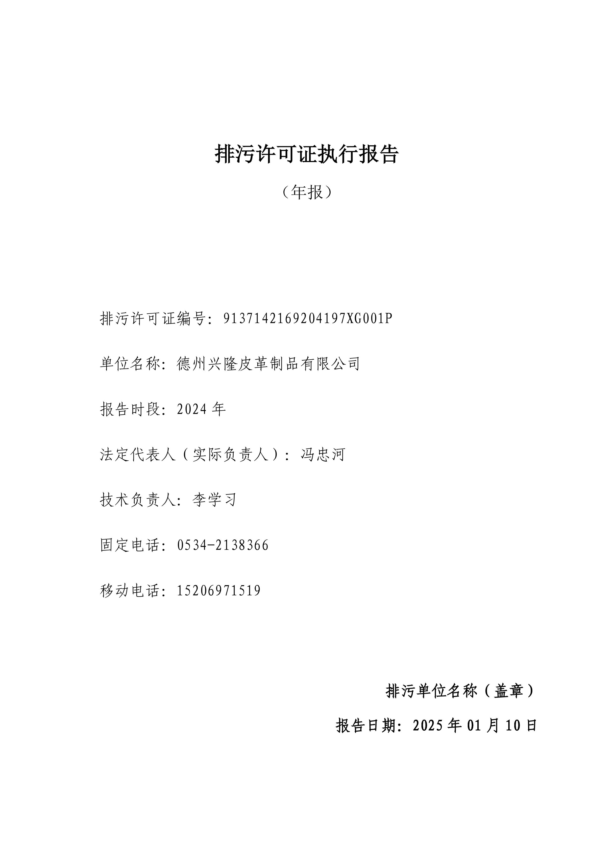 2024年年度執行報告